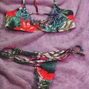 Midori bikini set Lolita Lily bottoms and MOALAU top